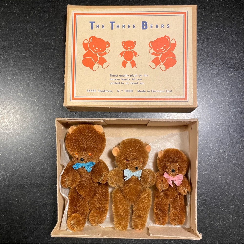 The Three Bears in original box